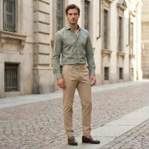 Mocassini in Pelle Marrone - Artigianalità Italiana Senza Tempo