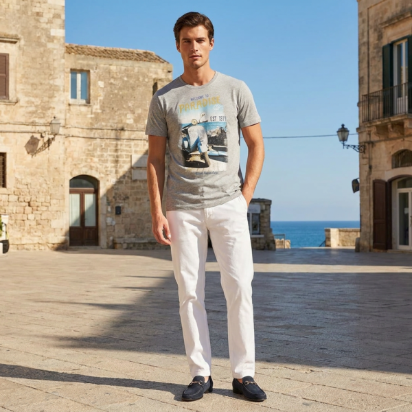 SHOCKLY TS-PARADISE GREY-MELANGE